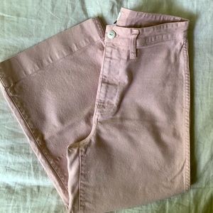 Madewell Emmett Cropped Wide Leg Pant